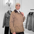 Classic Modest Field Jacket – Camel Brown